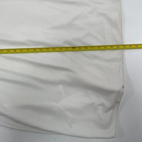 Vintage 80s Modest Wedding Dress Long Sleeve Lace Pearl Beaded Neckline Gown