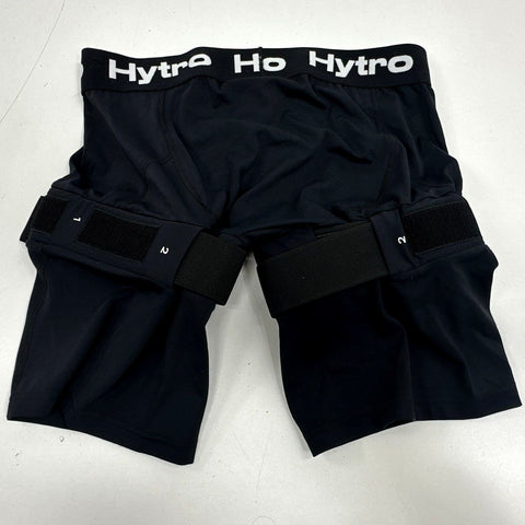 Hytro Men's Black BFR Blood Flow Restriction Training Compression Shorts Sz XL