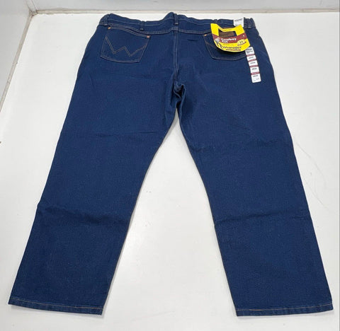 Wrangler Men's Dark Indigo Cowboy Cut Relaxed Fit Jeans NWT Sz 48x30