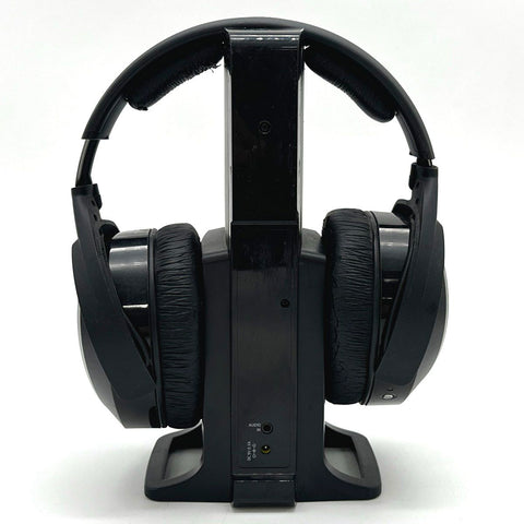 Sennheiser HDR 165 Wireless Headphones With Charging Base Untested As-Is