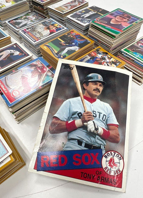 Baseball Card Lot 1980s-Modern Topps Donruss Mixed Collection See Photos