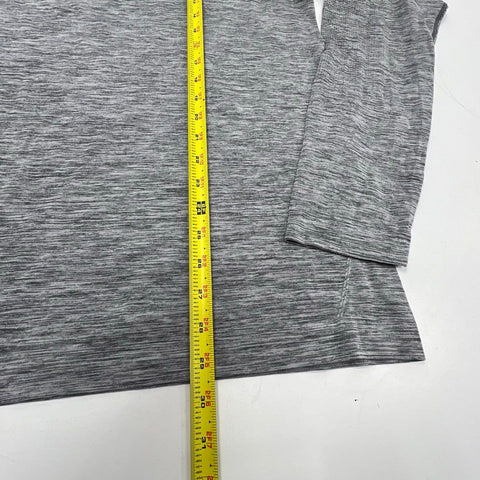 Lululemon Men's Metal Vent Tech LA Clippers Gray Hooded Shirt NBA Size XXL