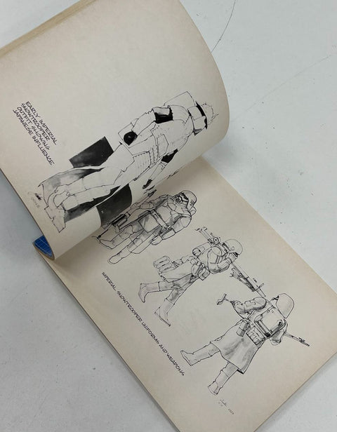 1980 Star Wars The Empire Strikes Back Sketchbook First Edition Joe Johnston Art