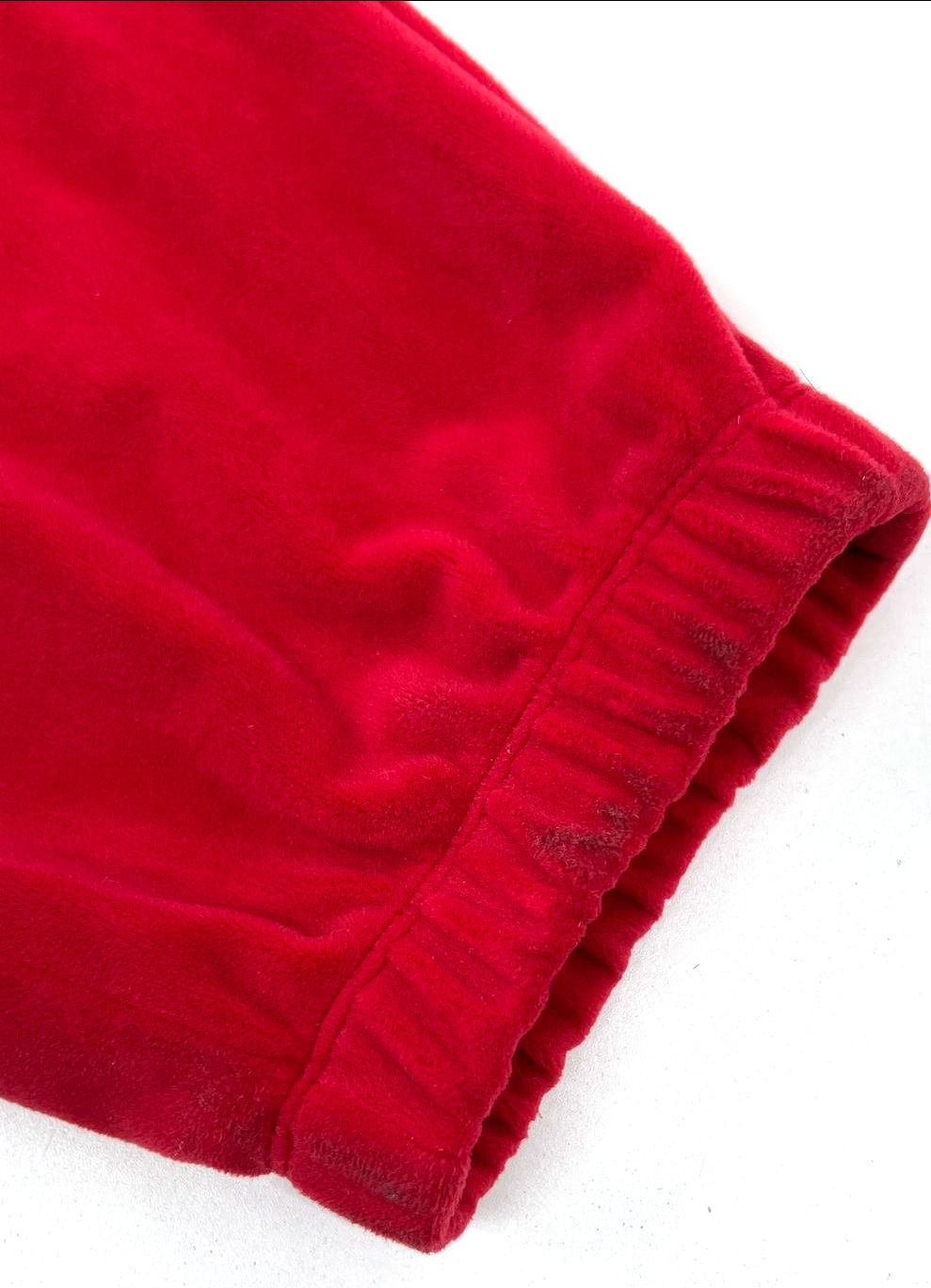 Women's Juicy by Juicy Couture Red Zip Up Velour Jumpsuit
