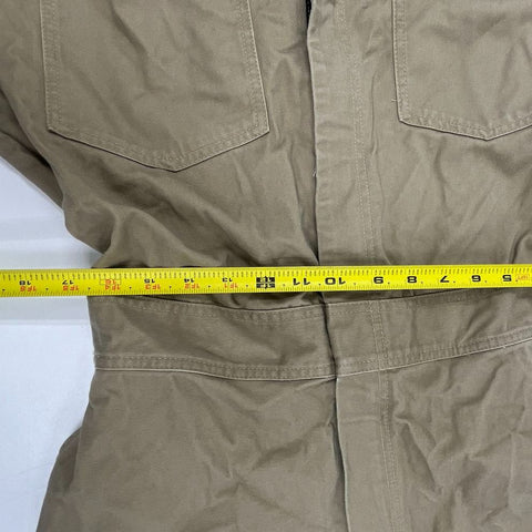 Ironwear 6500FR-K Men's Flame Resistant Coveralls Jumpsuit Khaki Sz LG 46