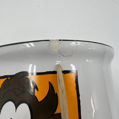 Looney Tunes Taz Tasmanian Devil Canister Jar 7" Vintage 1993 Certified Intl
