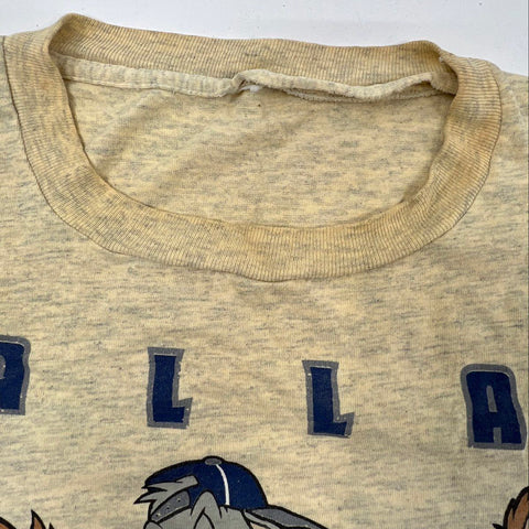 Vintage 1993 Looney Tunes Dallas Cowboys T-Shirt Single Stitch Changes Sz L