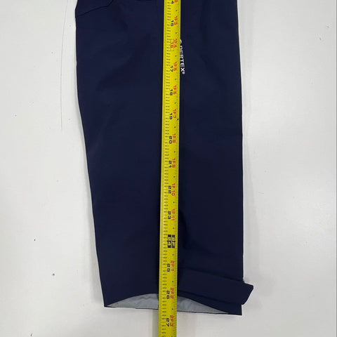 Montane Men's Alpine Pro Jacket Navy Blue Gore-Tex Hooded Rain Shell Sz S