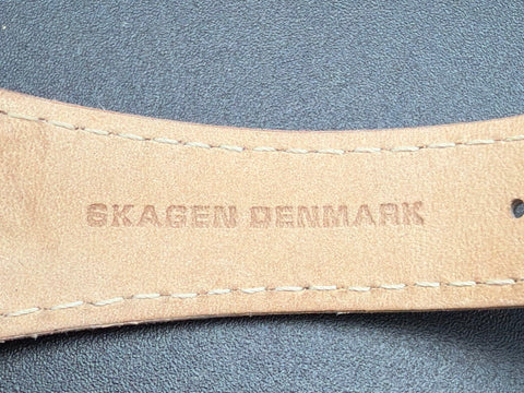 Skagen 380XSSLP2 Mother of Pearl Dial Pink Leather Quartz Women's Watch