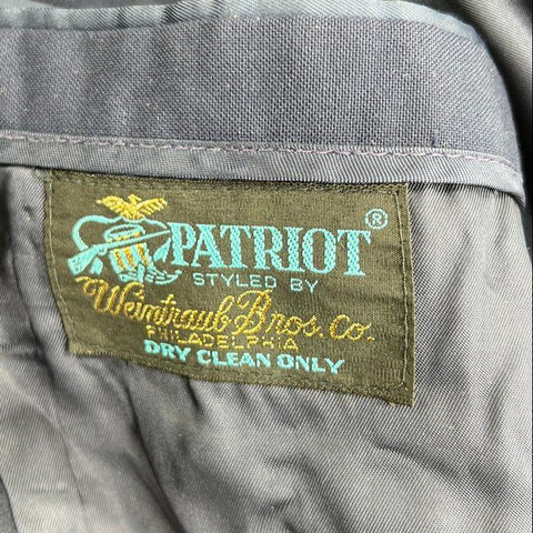 Vintage USAF Blue Senior Master Sergeant Mess Dress Jacket Men's 46L