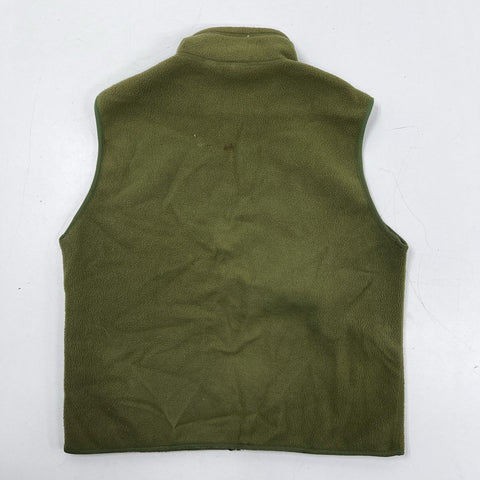Patagonia Men's Green Synchilla Fleece Full Zip Vest Sz XL