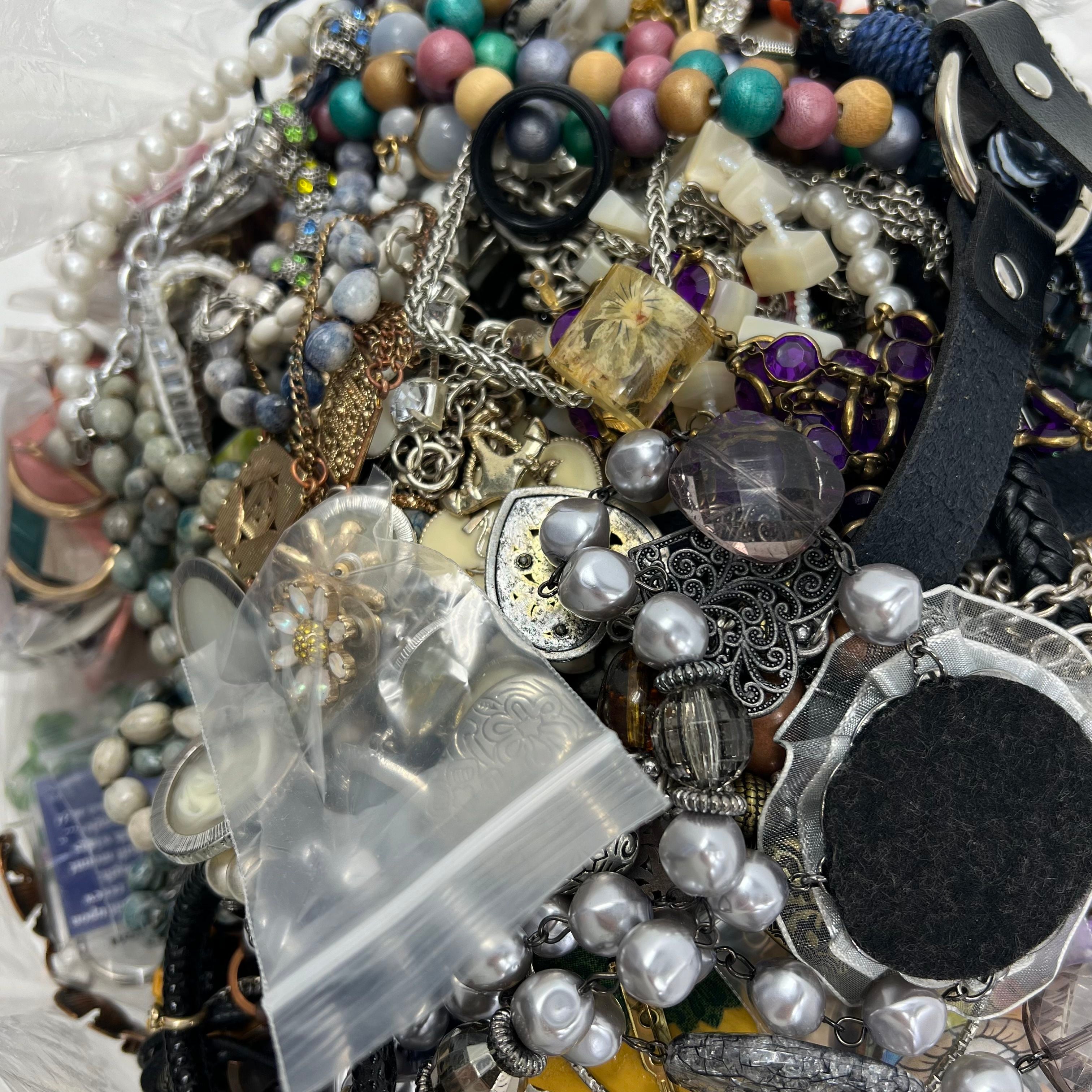 5LB Costume Jewelry Grab Bag