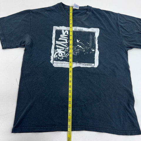 Vintage 2006 Rise Against Survive Band Graphic T-Shirt Punk Rock Gildan Sz L