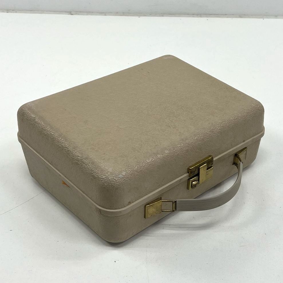 Vintage 70s Hamilton Beach Fashion Aire Portable Hair Nail Dryer Bonnet Case