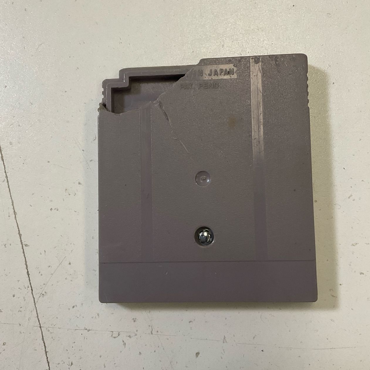 Nintendo Game Boy Super Mario Land Cartridge Tested & Working Broken Corner