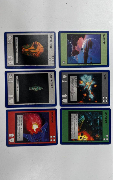 Star of the Guardians TCG Card Lot 1994 11 Starter Decks Loose Cards See Photos