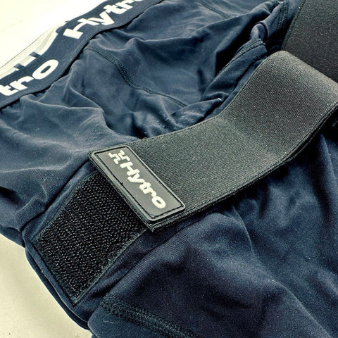 Hytro Men's Black BFR Blood Flow Restriction Training Compression Shorts Sz XL