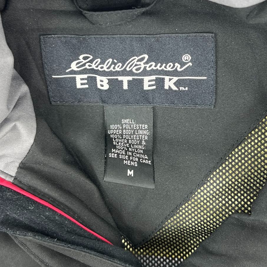 Eddie Bauer Lot EBTEK GORE-TEX Jacket & Fleece Vest Men's M Outdoor