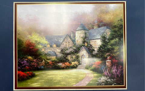 Thomas Kinkade Matted Collector's Print Lot 5 Works with COA Landscape 11x14