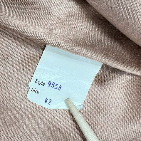 Vintage 70s Gittels Angel Skin Cabretta Leather Car Coat Jacket Sz 42