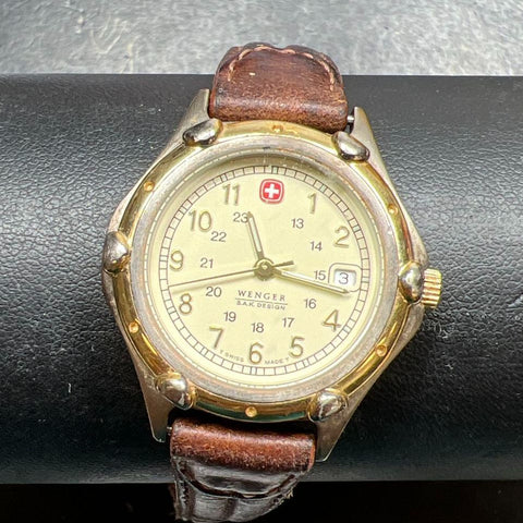 Wenger S.A.K. Design Analog Wristwatch New Battery