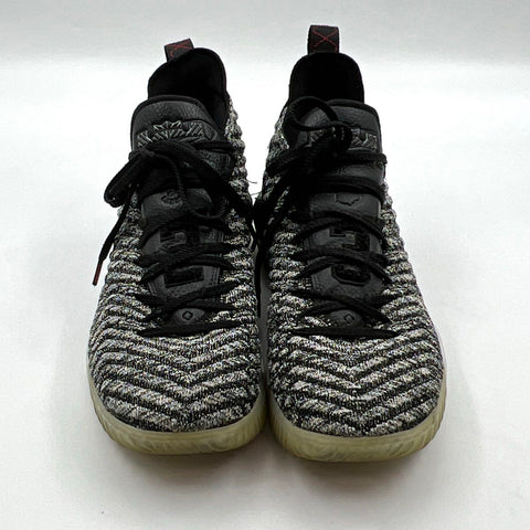 Nike LeBron 16 Oreo Black White Grey Basketball Shoes Size 10.5