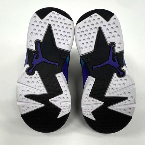 Nike Air Jordan 6 Retro Black Pink Toddler Size 8C OG Box