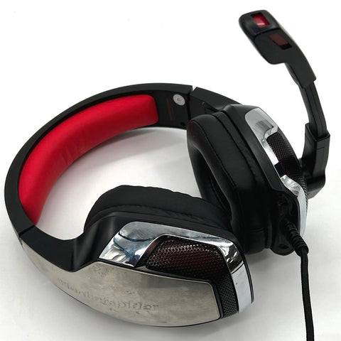 Hunterspider V-4 Pro Gaming Headset Wired Over-Ear with Microphone Tested Works