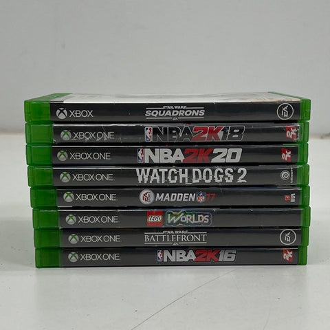Star Wars Battlefront Squadrons Watch Dogs 2 Xbox One 8 Game Lot
