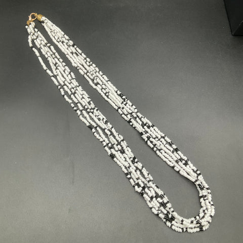 Vintage Multi-Strand Glass Bead Jewelry Lot 2 Necklace & Earring Demi Parures