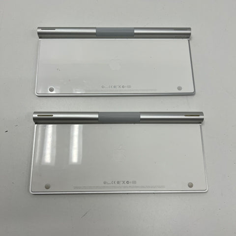 Lot of 2 Apple A1314 Wireless Bluetooth Keyboard Aluminum