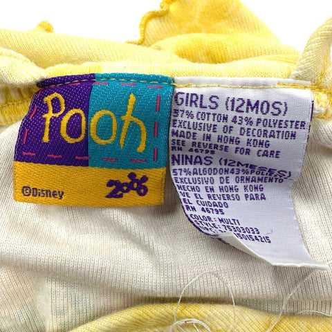 Vintage 90s Disney Clothing Lot Mickey Minnie Winnie Pooh Bodysuit Tops Sz 12m-6