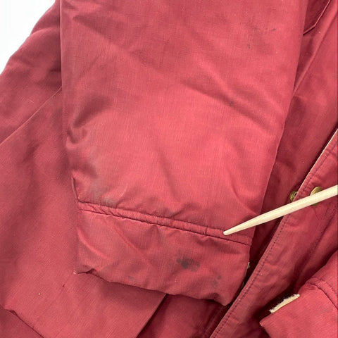 Vintage 80s LL Bean Thinsulate Insulated Hooded Parka Coat Made in USA Sz L