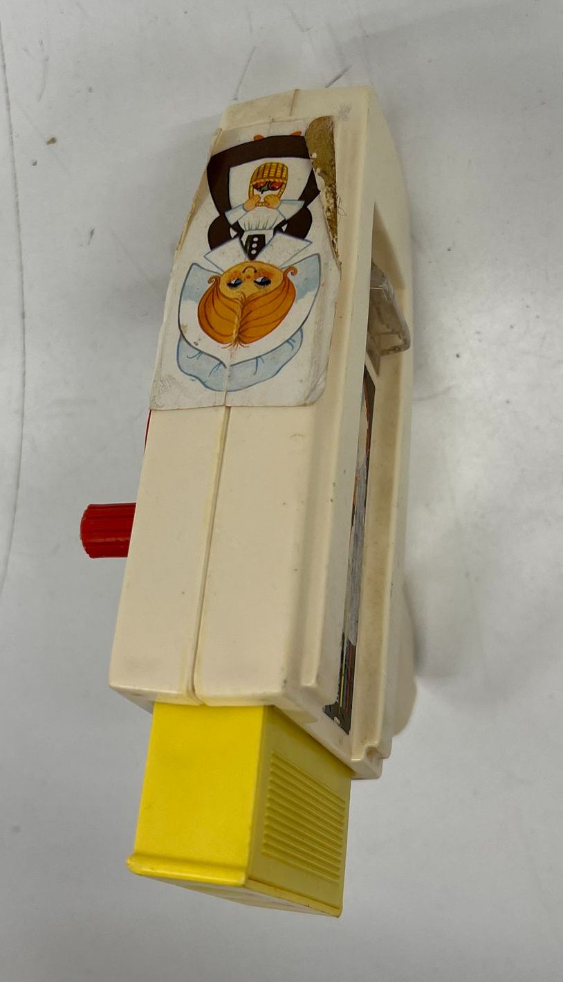 Vintage 1970s Fisher Price Movie Viewer Toy Lot Goofy Snow White Cartridges