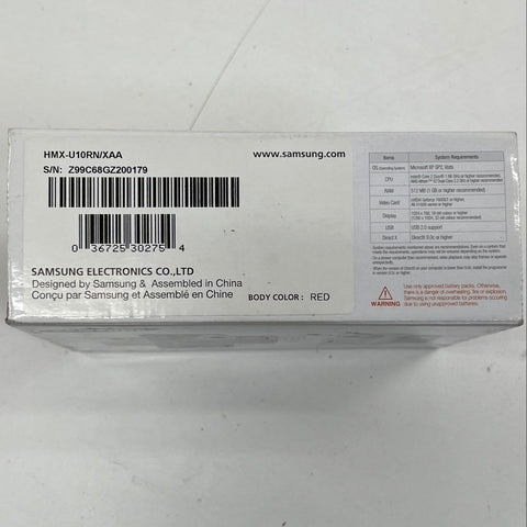 Samsung HMX-U10 FlashCAM Full HD 1080p 10MP Pocket Camcorder Digital Camera