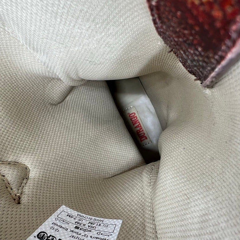 Durango RD3564 Brown Floral Embroidered Western Cowboy Boots Womens Size 9.5