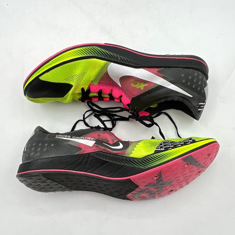 Nike ZoomX Dragonfly XC Volt Black Hyper Pink Running Spikes Size 14