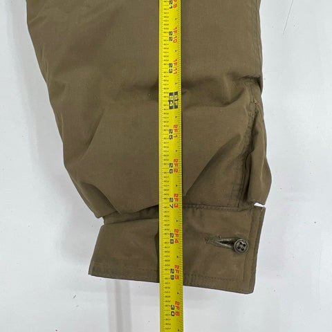 Vintage 90s Cabela's Men's Goose Down Parka Coat Olive Hunting Field Jacket L