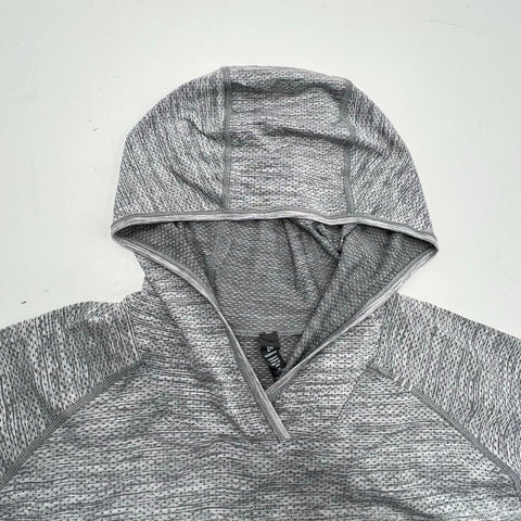 Lululemon Men's Metal Vent Tech LA Clippers Gray Hooded Shirt NBA Size XXL