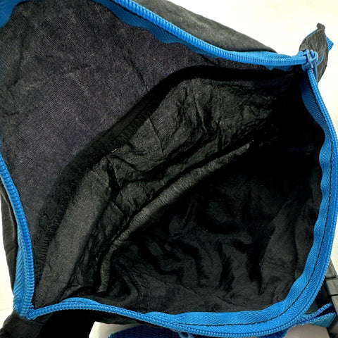 Vintage 1992 Olympics Bausch & Lomb ReNu Fanny Pack Black Blue Waist Bag