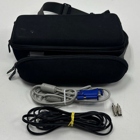 NEC LT170 Portable DLP Projector Tested Works With Case Remote Cables