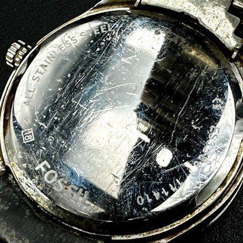 Fossil Womens Watch Lot of 3 Crystal Bezel Models ES-2997 ES3588 AM4508