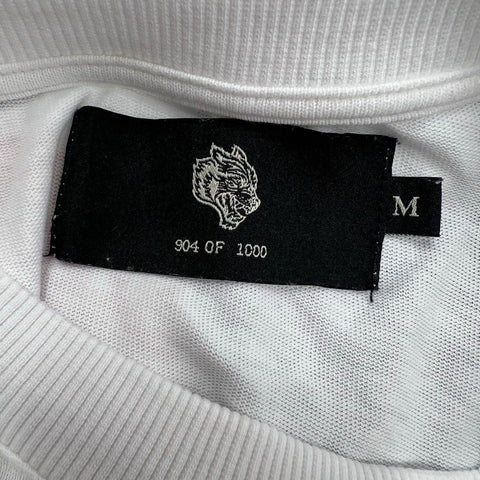 Darc Sport Men's Memento Mori Wolves T-Shirt White NFGU Limited Edition Size M