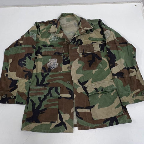 Vintage 80s 90s US Military Lot 3 Camo BDU DCU Field Jacket Shirt Men's S M