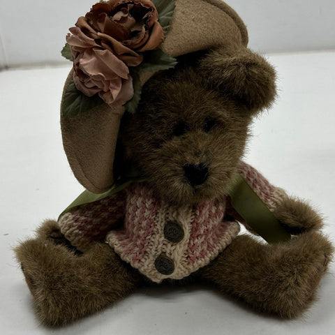 Boyds Bears & Friends Plush Lot Mixed Bears and Bunnies 5 Pieces Vintage