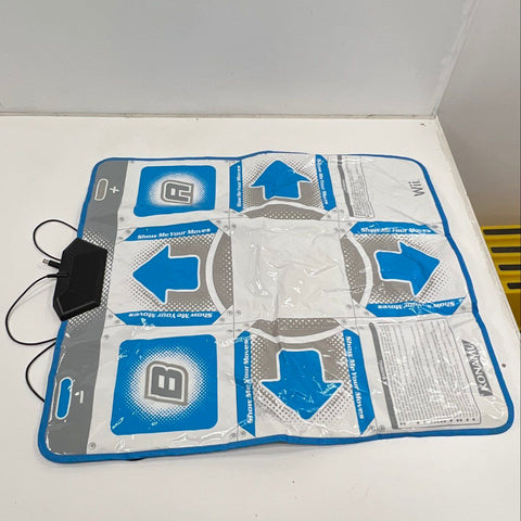 Dance Dance Revolution Nintendo Wii Controller Dance Pad Mat Lot of 2 Konami
