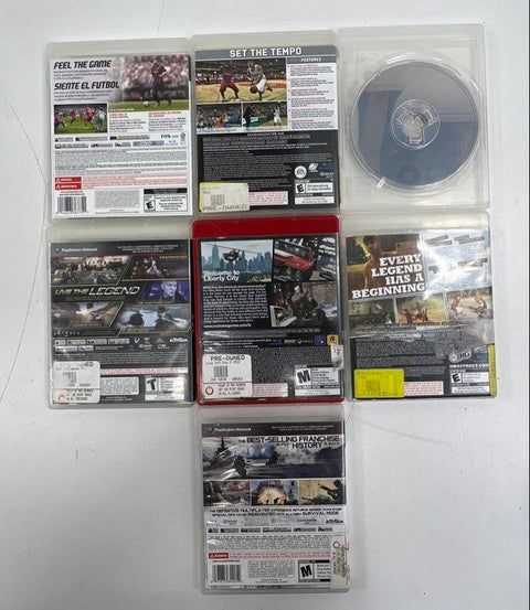 Grand Theft Auto IV Call of Duty MW3 PlayStation 3 7 Game Lot PS3