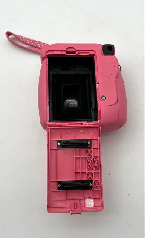 Fujifilm Instax Mini 9 Instant Film Camera Pink with Wrist Strap