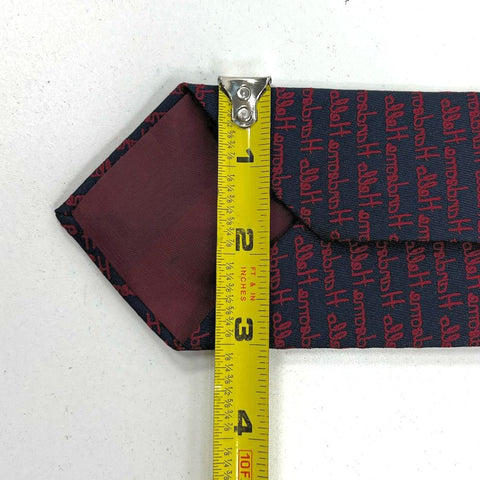 Vintage Men's Alynn Navy & Red "Hello Handsome" Neck Tie