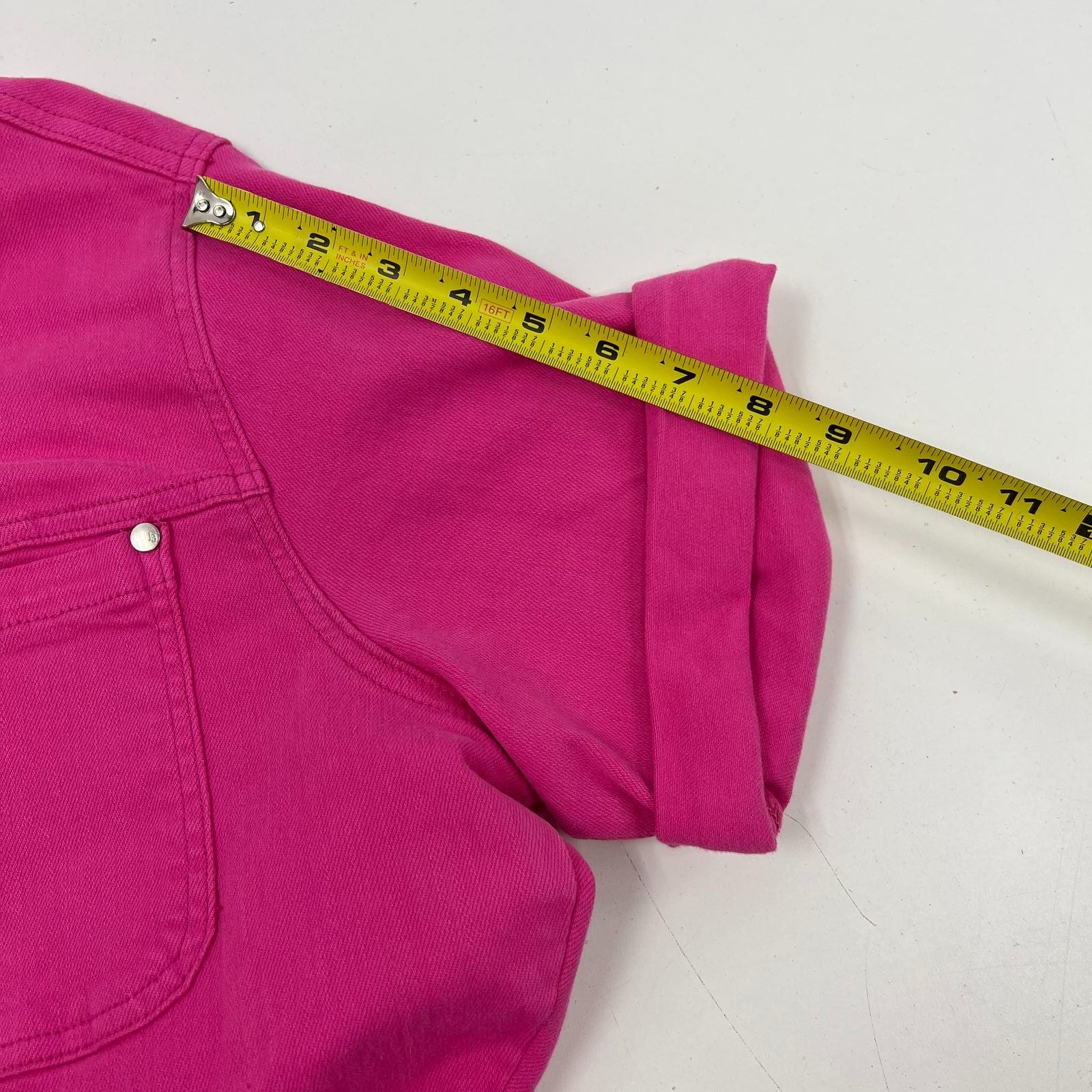 Judy Blue Garment Dyed Utility Flare Jumpsuit Hot Pink Women's Size 2XL NWT